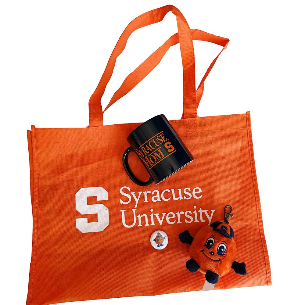 Syracuse University Mom Mug Otto Plush Keychain Gift Set